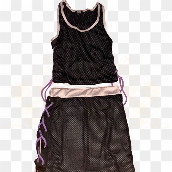 “PLAYER 01” skirt set - Picture 2 of 3